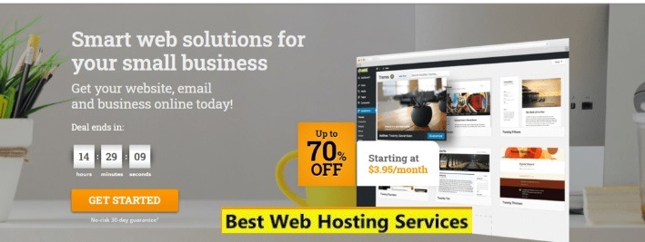 hostpapa landing page