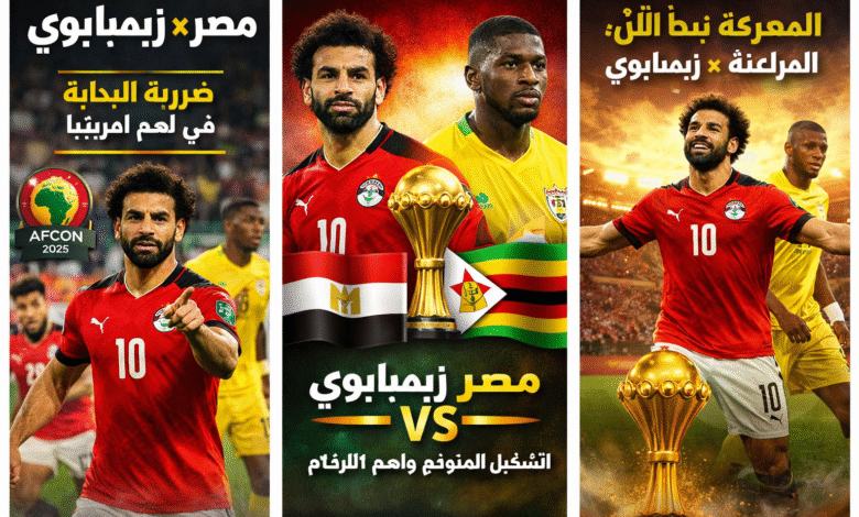 مشاهدة مباراه مصر و زيمبابوي فى بطولة امم أفريقيا بث مباشر الاسطوره نت