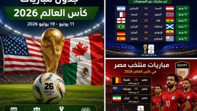 جدول مباريات كأس العالم 2026 ومواعيد المواجهات المنتظرة