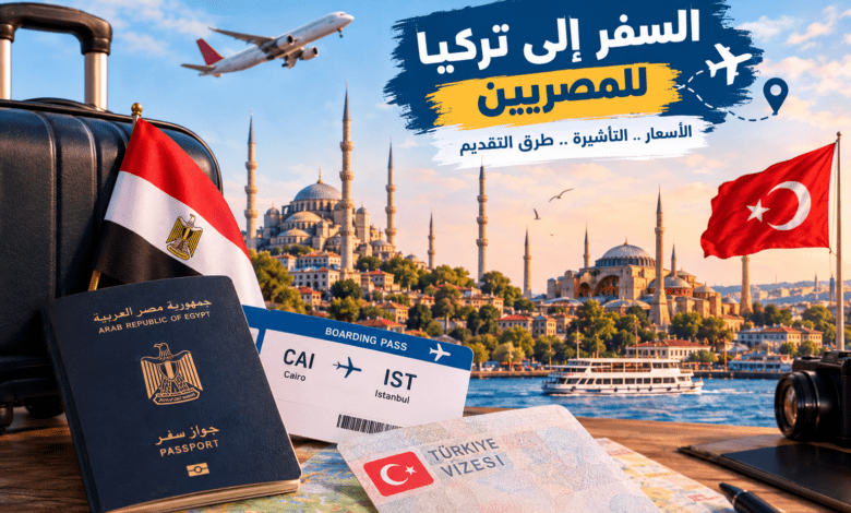 السفر إلى تركيا للمصريين 2026 والتأشيرة وأسعار السفر
